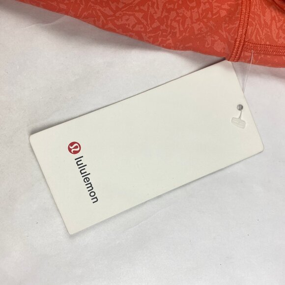 NWT Lululemon Wunder Train High-Rise Tight Women's Size 2 Orange - Picture 8 of 14